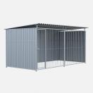 Chenil m�tal MKS - METALLO 4 x 2 m - Fa�ade en barreaux - image 2