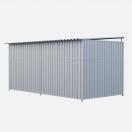 Chenil m�tal MKS - METALLO 4 x 2 m - Fa�ade en barreaux - image 3