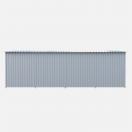 Chenil m�tal MKS - METALLO double 6 x 2 m avec 1 s�paration, 2 portes  - Fa�ade en barreaux - image 4