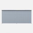 Chenil m�tal MKS - METALLO 4 x 2 m - Fa�ade en grillage - image 4