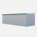 Chenil m�tal MKS - METALLO double 6 x 2 m avec 1 s�paration, 2 portes  - Fa�ade en grillage - image 3