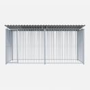Chenil en kit m�tal barreaux - 4 x 2 m - MKS