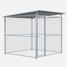Chenil en kit m�tal grillag� - 2 x 2 m - MKS - image 2