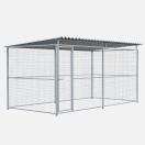 Chenil en kit m�tal grillage - 4 x 2 m - MKS - image 2