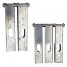 Kit 2 ou 3 branches pour fixations des panneaux t�l�s