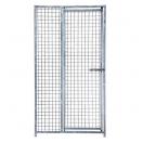 Panneau de chenil MKS en Grillage avec porte � droite - image 3