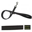 Laisse gomme avec poign�e - Marron