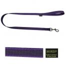Laisse gomme avec poign�e - Violet - image 1