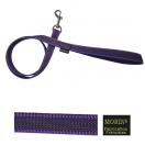Laisse gomme avec poign�e - Violet