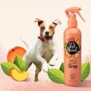 Spray Quick Fix, nettoyant � sec d�sodorisant parfum PECHE 300 ml - PET HEAD - image 5