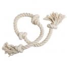 Corde en coton recycl� naturel 1m