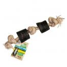 Corde en coton recycl� naturel avec Corne de Buffle - image 2