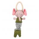 Jouet pour chiot  �l�phant vert- Britty