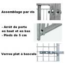 Panneau de chenil MKS en Barreaux avec porte � droite - image 4