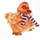 Peluche poule avec �charpe