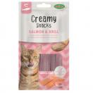 Creamy Snacks, Skin&Coat, Saumon/Krill