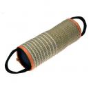 Rouleau / tube de mordant en toile de jute