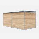Chenil Eleveur PRO MKS en bois + grillage - 4 m x 2 m - image 4