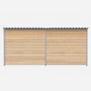 Chenil Eleveur PRO MKS en bois + grillage - 4 m x 2 m - image 5