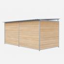 Chenil Protection MKS en bois + grillage - 4 m x 2 m - image 3