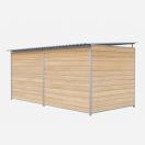 Chenil Protection double MKS en bois + grillage - 4 m x 2 m - image 3