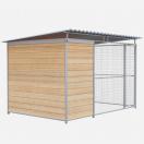 Chenil Junior MKS en bois + grillage - 3 m x 2 m - image 3