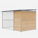 Chenil Junior MKS en bois + grillage - 3 m x 2 m - image 4