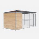 Chenil Junior MKS en bois + grillage - 4 m x 2 m - image 3