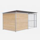 Chenil Super Junior MKS en bois + grillage - 4 m x 2 m - image 3