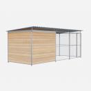 Chenil  Super Junior MKS en bois + grillage - 5 m x 2 m - image 3