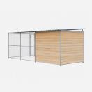 Chenil  Super Junior MKS en bois + grillage - 5 m x 2 m - image 4