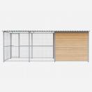 Chenil  Super Junior MKS en bois + grillage - 5 m x 2 m - image 5