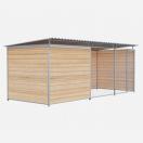 Chenil Eleveur Super Pro MKS en bois + grillage - 5 m x 2 m - image 3