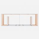 Chenil Eleveur PRO double MKS en bois + grillage - 6 m x 2 m - image 3