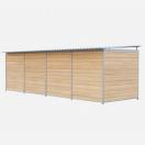 Chenil Eleveur PRO double MKS en bois + grillage - 6 m x 2 m - image 4