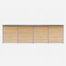 Chenil Eleveur PRO double MKS en bois + grillage - 6 m x 2 m - image 5