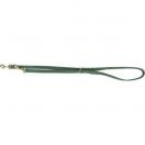 Laisse r�glable Pure en cuir - Sauge