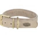 Collier Pure en cuir -  Gris clair