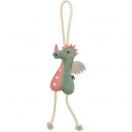 Dragon sur corde en cuir