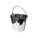 Seau avec cot� plat