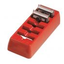 Support t�tes de coupe pour tondeuse Aesculape.