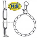 Collier sanitaire pour chien, �trangleur, acier inoxydable - Qualit� Pro HS