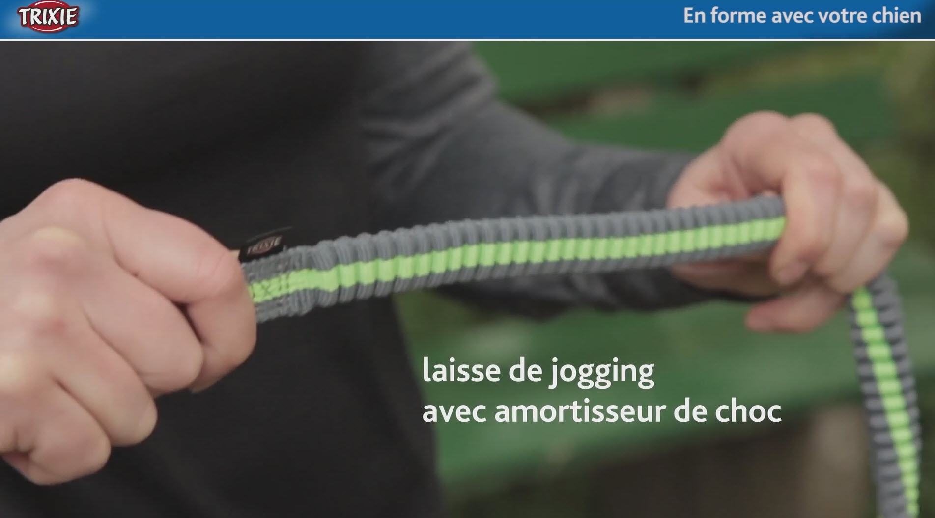 Trixie canicross pour chiens et sport canin vidéo_1