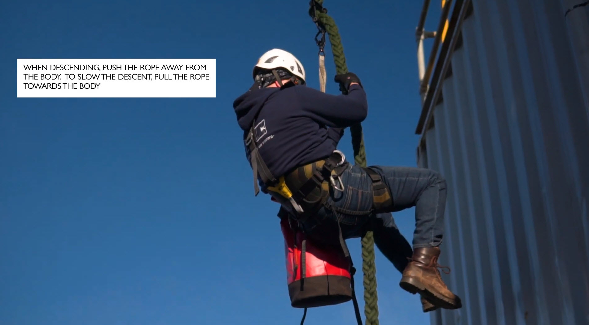 Descendeur rapide et Fast Ropes - Marlow vidéo_1
