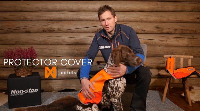Veste de chasse pour chien : NON-STOP Dogwear vidéo_1